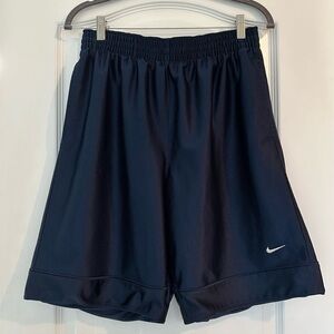 Men’s Nike Basketball Shorts, Navy, Size M